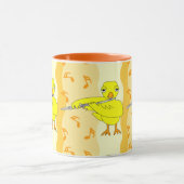 Flute Chick Muster Tasse (Zentrum)