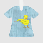 Flute Chick Ornament (Rückseite)