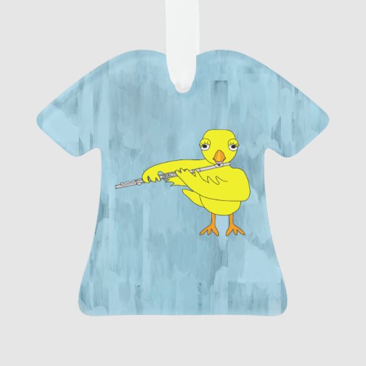 Flute Chick Ornament (Rückseite)