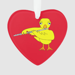 Flute Chick Ornament