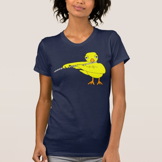 Flute Chick T-Shirt (Vorderseite)