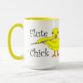 Flute Chick Text Tasse (Links)