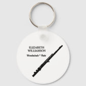 FLUTE Class of 2027 Marching Band Keychain Schlüsselanhänger (Rückseite)