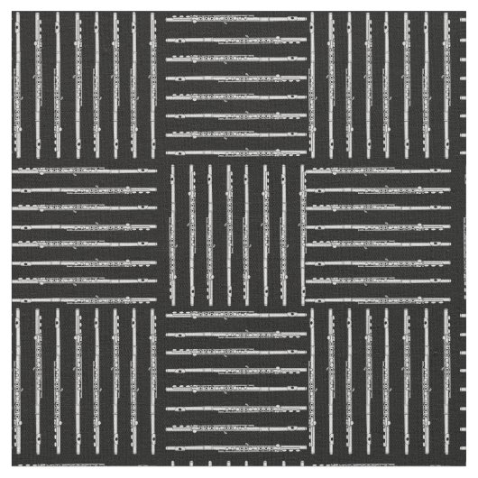 Flute Crosshatch Stoff (Nahaufnahme)