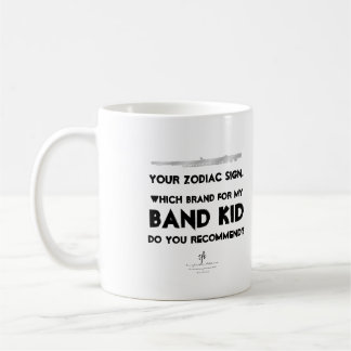 Flute deine Zodiac-Zeichen White Anti-ISO-Kaffee-T Kaffeetasse