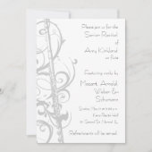 Flute Erwägung Einladung (Vorderseite)