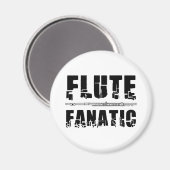 Flute Fanatic Magnet (Vorderseite/Rückseite)