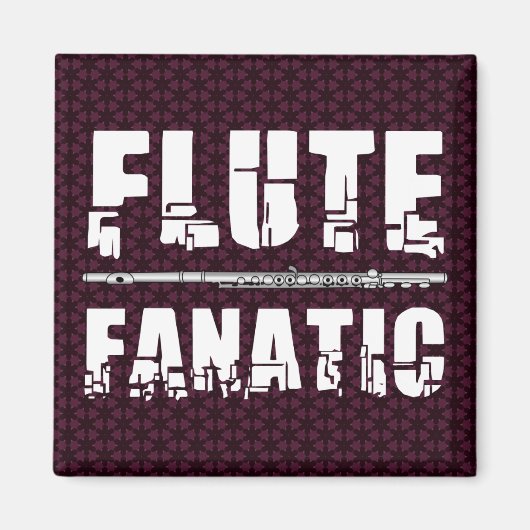 Flute Fanatic Magnet (Vorne)