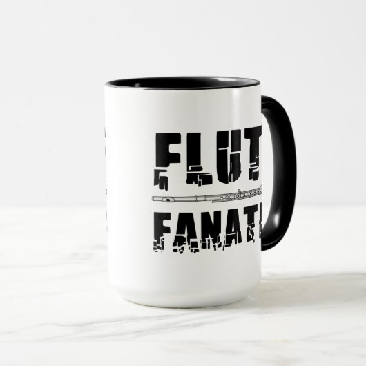 Flute Fanatic Tasse (VorderseiteRechts)
