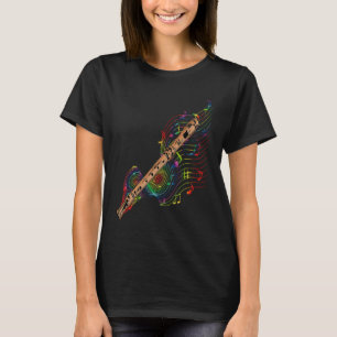 Flute Flute Kinder Flute Girute Flute Flute Flute T-Shirt
