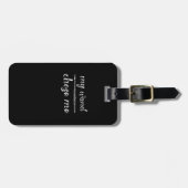 Flute - Flutist mein Wand wählt mir Geschenke Gepäckanhänger (Vorderseite horizontal)