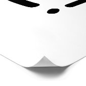 Flute fühlen die Musik Poster (Ecke)