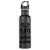Flute Funny Edelstahlflasche (Vorderseite)