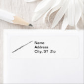 Flute gestalteter Word Art Black Text (Insitu)