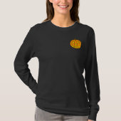 Flute Halloween Pumpkin T-Shirt (Vorderseite)
