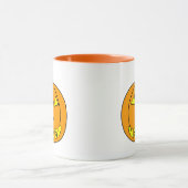 Flute Halloween Pumpkin Tasse (Zentrum)