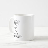 Flute Happy Place Kaffeetasse (Vorderseite Links)