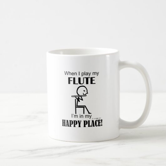Flute Happy Place Kaffeetasse (Rechts)