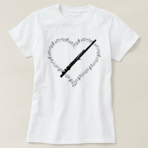Flute Heart Shirt