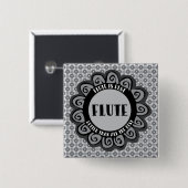 Flute ist am besten button (Vorne & Hinten)