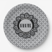 Flute ist am besten pappteller (Vorderseite)