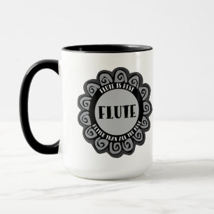 Flute ist am besten tasse