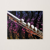 Flute ist meine Passion_ Puzzle (Horizontal)