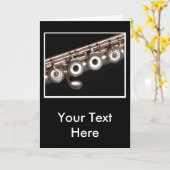 Flute Karte (Gelbe Blume)