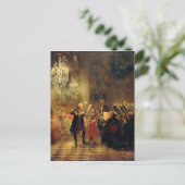 Flute Konzert mit Frederick the Great Postkarte (Stehend Vorderseite)