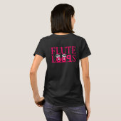 Flute Loops T - Shirt (Schwarz voll)