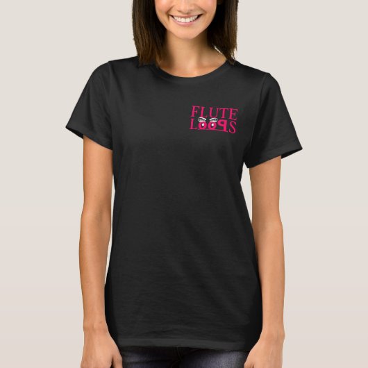 Flute Loops T - Shirt (Vorderseite)