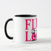 Flute Loops Zwei-Tone-Tasse Tasse (Links)