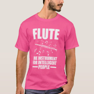 Flute Lover Clasical Musician Musikinstrument P T-Shirt