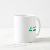 Flute Lover Fragte mich über meinen Zauberleprecha Kaffeetasse (VorderseiteRechts)