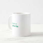 Flute Lover Fragte mich über meinen Zauberleprecha Kaffeetasse (Vorderseite Links)