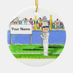 Flute — männlich keramik ornament