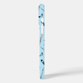 Flute Music Note Case-Mate iPhone Hülle (Rückseite / Links)