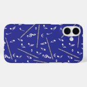 Flute Music Note Case-Mate iPhone Hülle (Rückseite (Horizontal))
