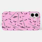 Flute Music Note Case-Mate iPhone Hülle (Rückseite (Horizontal))