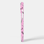 Flute Music Note Case-Mate iPhone Hülle (Rückseite / Links)