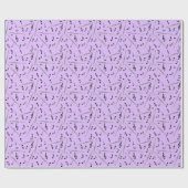 Flute Music Note Geschenkpapier (Flach)