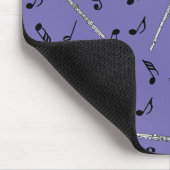 Flute Music Note Mousepad (Ecke)