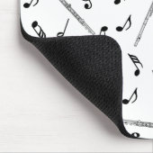 Flute Music Note Mousepad (Ecke)