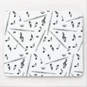 Flute Music Note Mousepad (Vorne)