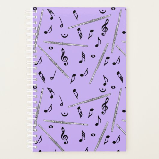Flute Music Note Planer (Vorderseite)