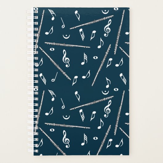 Flute Music Note Planer (Vorderseite)