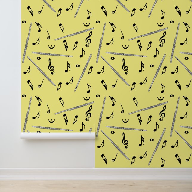 Flute Music Note Tapete (Anwendung)