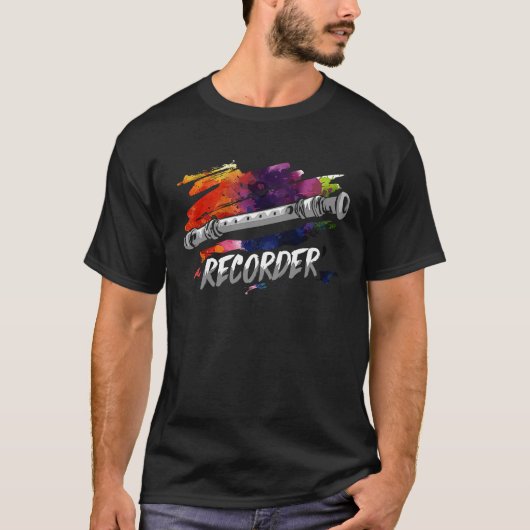 Flute Music T-Shirt (Vorderseite)