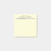 Flute Music Teacher Band Post-it Klebezettel (Vorderseite)