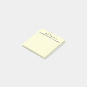 Flute Music Teacher Band Post-it Klebezettel